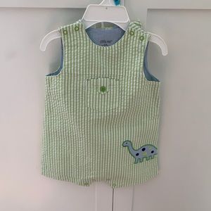 Baby Boys One piece jumper with matching hat - 6mo